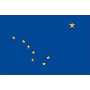 Alaska Spectrapro™ Polyester State Flag (4'X6')