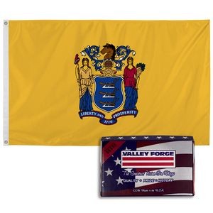 New Jersey Spectramax™ Nylon State Flag (3'X5')