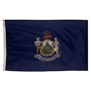 Maine Spectramax™ Nylon State Flag (6'X10')