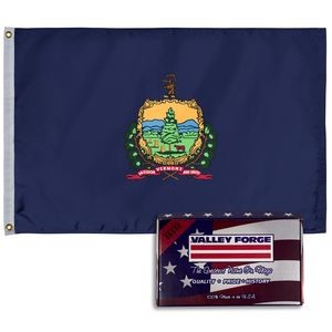 Vermont Spectramax™ Nylon State Flag (2'X3')