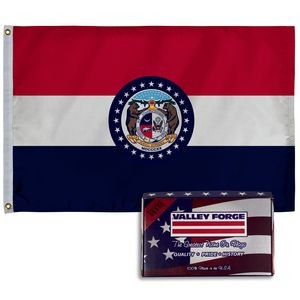 Missouri Spectramax™ Nylon State Flag (2'X3')