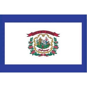 West Virginia Spectramax™ Nylon State Flag (8'X12')