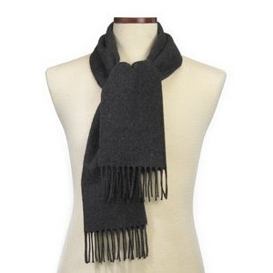 Charcoal Gray Soft As Cashmere Scarf