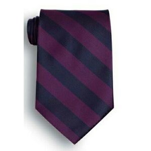 School Stripes Tie - Navy/Purple
