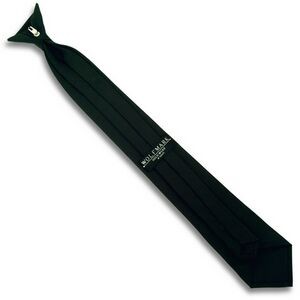 20" Hunter Green Polyester Poplin Clip-On Tie