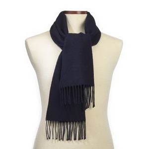 Navy Blue Soft As Cashmere Scarf