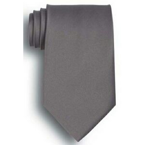 Dark Gray Silk Tie