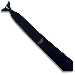 Dark Navy Clip On Tie 16"