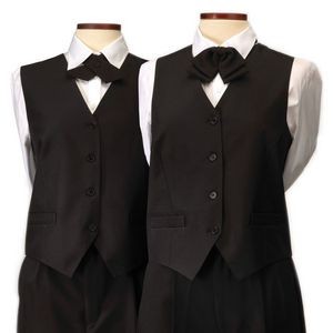 Women's Black Uniform Wear Vest (S-XL)