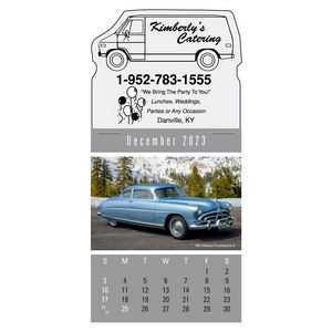 Magna-Stick Header Cruisin' Cars Calendar (13-Month)