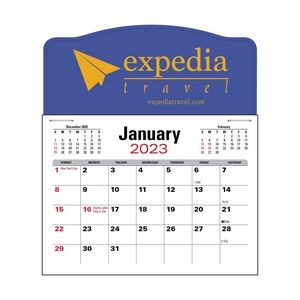 Press-N-Stick Jumbo Header With 3-Month Calendar (12-Months)