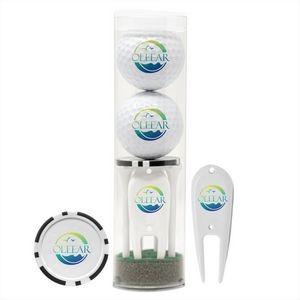Classic 2-Ball Par Pack with Tees, Tool & Poker Chip