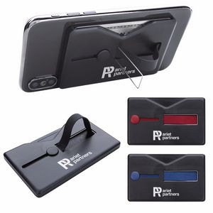 Comfort Grip RFID Phone Wallet with Stand