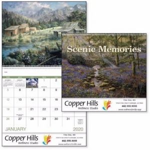 Good Value® Scenic Memories Spiral Calendar