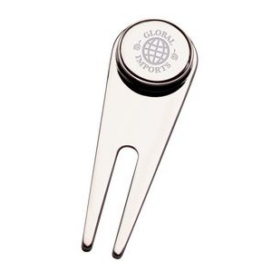 Magnetic Divot Repair Tool with Ball Marker