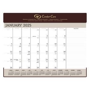 Triumph® Vinyl Desk Pad Calendar