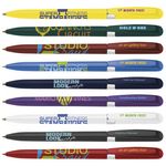 Bic Pivo Twist Action Ballpoint Pen With Chrome Center Ring promotional 