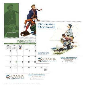 Norman Rockwell Appointment Calendar - Spiral