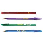 promotional Bic Style Clear Medium Point Slim Profile Pen