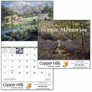 Good Value® Scenic Memories Stapled Calendar