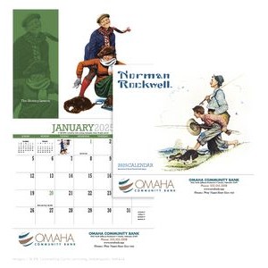 Norman Rockwell Appointment Calendar - Stapled