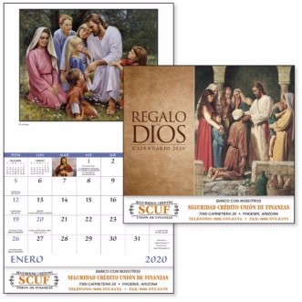 Good Value® Regalo de Dios Stapled Calendar