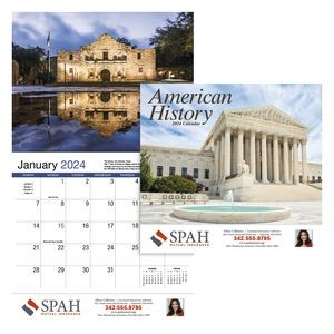 American History Appointment Calendar - Stapled