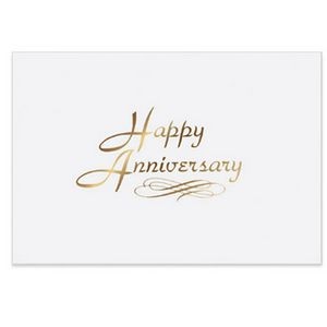 Happy Anniversary Business Note Card (3 1/2"x5")