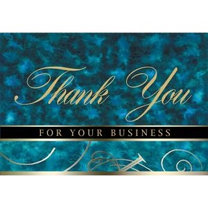 Blue Marble Thank You Everyday Note Card (3 1/2"x5")