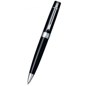Sheaffer® 300 Glossy Black & Chrome Ballpoint Pen