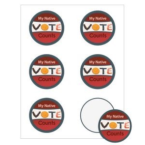 Quick & Colorful Sheeted Labels | Circle | 2 3/4" dia.