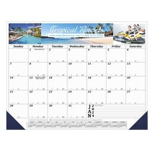 12 Month Full Color Desk Calendar (22"x17")