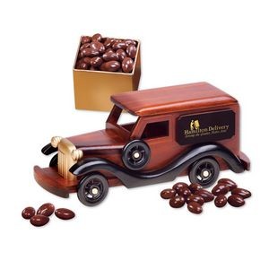 1930-Era Delivery Van with Chocolate Covered Almonds
