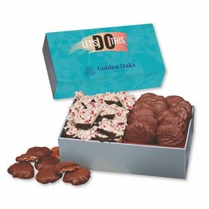 Turtles & Peppermint Bark in Gift Box with Full Color Sleeve