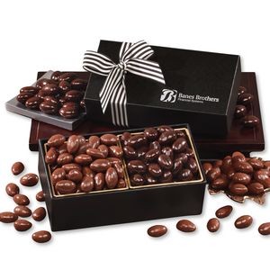 Chocolate Splendor with Milk & Dark Chocolate Almonds