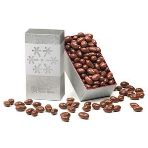 Snowflake Gift Box w/Chocolate Covered Almonds