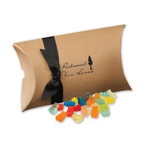 Kraft Pillow Pack Box w/Gummi Bears