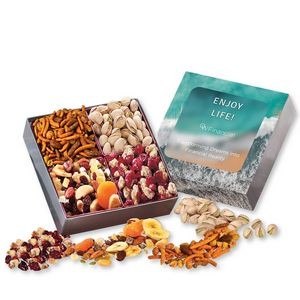 Full Color Gift Box w/Gourmet Treats
