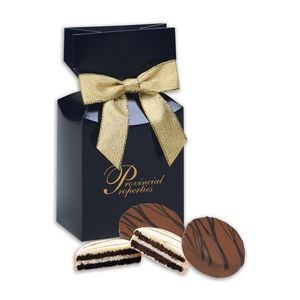Navy Blue Gift Box w/Chocolate Covered Oreo® Cookies