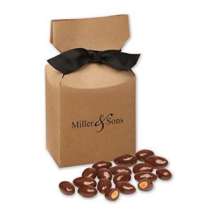 Kraft Gift Box w/Chocolate Covered Almonds