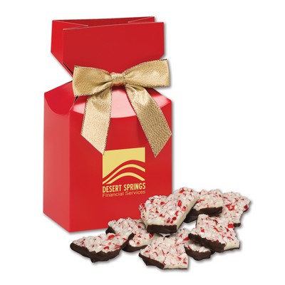 Red Premium Delights Gift Box w/Peppermint Bark