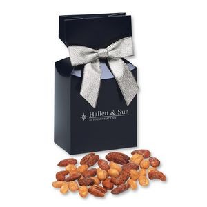 Honey Roasted Mixed Nuts in Navy Premium Delights Gift Box
