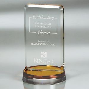 Howard Miller Harmony Gold - Large crystal award