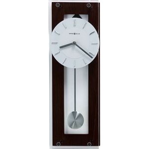 Howard Miller Emmett Coffee Black Rectangle Wall Clock