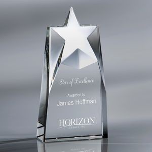 Howard Miller All-Star - Medium optical crystal award