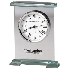 Howard Miller Augustine Glass Bracket Alarm Clock