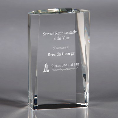 Howard Miller Tribute - Small crystal award