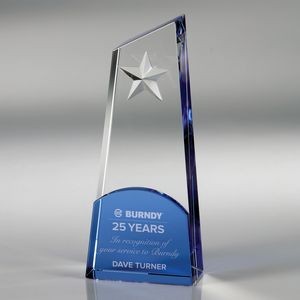 Howard Miller Polaris Star - Small optical crystal award