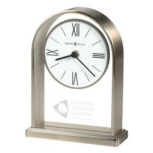 Howard Miller Jefferson metal arch table clock