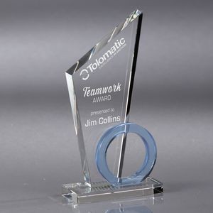 Howard Miller Triumph - Blue crystal award